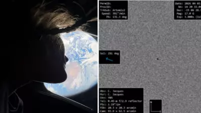 Observatório em Minas Gerais captura imagens da cápsula Orion da missão Artemis II