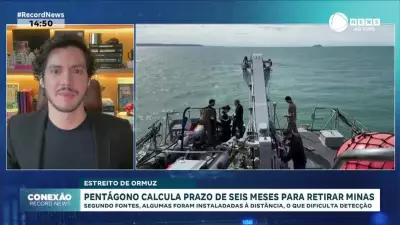 Pentágono estima seis meses para retirar minas do estreito de Ormuz