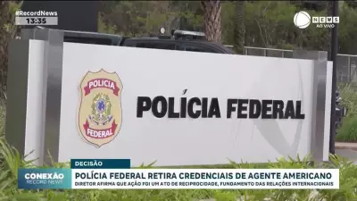 Polícia Federal retira credencial de agente dos EUA em ato de reciprocidade