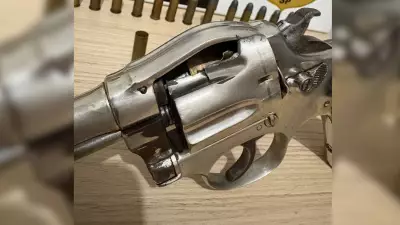 Revólver falha e estoura, ferindo homem no pescoço em Rio Preto; amigo preso