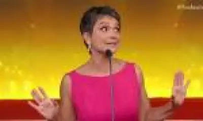 Sandra Annenberg resgata frase icônica 'que deselegante' no Troféu Imprensa