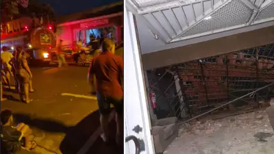 Telhado de asilo desaba em Buritama (SP) após instalação de placas solares