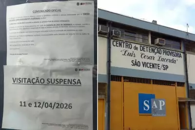 Visitas suspensas em presídio de São Vicente após morte de detento por meningite
