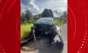 Acidente com três veículos na BR-367 mata uma pessoa e deixa três feridos em Santa Cruz Cabrália