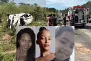 Acidente fatal na BR-235: Duas mulheres e criança morrem em capotamento de caminhonete de vereador no Sul do Piauí