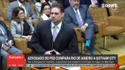 Advogado do PSD compara Rio de Janeiro à Gotham City em julgamento no STF