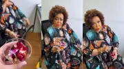Alcione recusa pitaya com bom humor e reação viraliza: 'Não como flor'