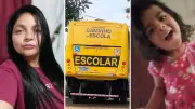 Avó e neta de 3 anos morrem atropeladas por ônibus escolar em estrada rural do Paraná