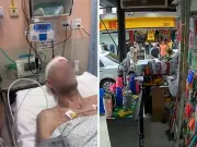 Baleado na cabeça ao impedir fuga de assaltantes recebe alta em 48h