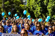Caminhada Azul conscientiza sobre autismo neste domingo em Petrópolis