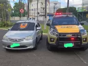 Carro alugado em Curitiba há dois anos é encontrado em Uberlândia após não devolução