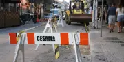 Cesama inicia obra emergencial de remodelação da rede de esgoto na rua Braz Bernardino