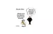 Charge de J.Caesar critica política brasileira em 9 de abril