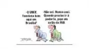 Charge de J.Caesar satiriza cenário político brasileiro em 20 de abril