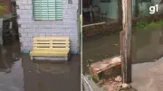 Chuva intensa causa transtornos em Santa Maria e outras cidades gaúchas