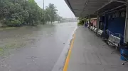Chuvas intensas interrompem trens em João Pessoa e causam alagamentos urbanos