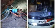 Ciclista morre em colisão com ônibus na BR-251 em Unaí; motorista testa negativo para álcool