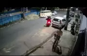 Câmeras de segurança flagram assalto à mão armada em Campos dos Goytacazes