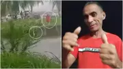 Corpo de homem desaparecido em alagamento é encontrado após três dias de buscas em Fortaleza