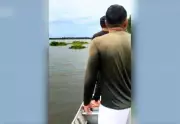 Corpo de indígena desaparecido no Rio Araguaia é encontrado após acidente que matou filho de 2 anos