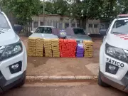 Dupla é presa com mais de 400 kg de maconha escondida em carro em Paulicéia (SP)