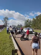 Engavetamento na BR-040 em Nova Lima deixa três feridos, incluindo criança