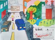Estudante de Bauru conquista 3º lugar nacional com desenho sobre trabalho infantil em concurso do MPT