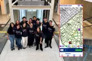 Estudantes de Santos criam app com IA para encontrar abrigos em enchentes