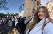 Estudantes homenageiam brasileira assassinada no Paraguai em memorial