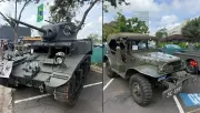 Exposição em Campinas exibe veículos usados pelo Brasil na Segunda Guerra Mundial