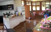 Família em Jardinópolis, SP, pede socorro após lama invadir casa durante temporal