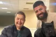 Faustão sorri em vídeo com novo cachorro e relembra ter trazido raça cane corso ao Brasil