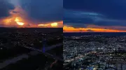 Fenômeno de 'dois sóis' no céu de Teresina encanta moradores e viraliza nas redes sociais