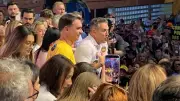 Flávio Bolsonaro participa do lançamento da pré-candidatura de Luciano Zucco ao governo do RS pelo PL