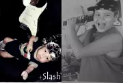 Fãs do Guns N’ Roses batizam filho como Slash e criam história de superação em MS