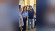 Governadora Hana Ghassan vistoria obras do Hospital Materno-Infantil em Santarém