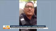 Guarda municipal baleado pela mulher morre após uma semana internado