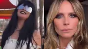 Heidi Klum usa disfarce para curtir Coachella incógnita e escapar de fãs