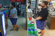 Homem esconde chocolates na bermuda durante furto em supermercado de Santos