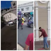 Homem é preso após quebrar vidros da Câmara Municipal de Nova Lima com tampa de bueiro