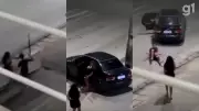 Homem rouba mulher na Av. São Luís Rei de França e cai ao fugir