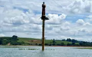 Imagem de São Francisco no Lago de Furnas revela história submersa de Guapé