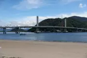 Inauguração da Ponte de Guaratuba adiada devido à previsão de chuva