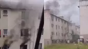 Incêndio atinge apartamento em conjunto habitacional em Marituba, no Pará