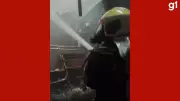 Incêndio em shopping de Tangará da Serra destrói loja de perfumaria