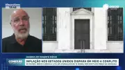 Inflação nos EUA atinge 3,3% em março, impulsionada por alta da gasolina e conflito no Oriente Médio