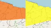 Inmet emite alertas laranja e amarelo para chuvas intensas em 216 cidades do Maranhão