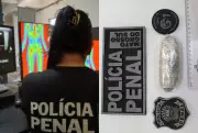 Jovem de 19 anos é flagrada com droga escondida em região íntima ao tentar entrar em presídio em Campo Grande