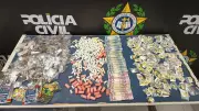 Jovem preso e dois adolescentes apreendidos por tráfico de drogas em Angra dos Reis