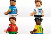 LEGO lança coleção exclusiva da Copa do Mundo 2026 com craques como Messi e Ronaldo